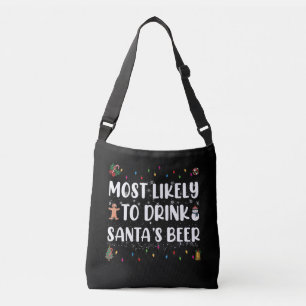 Sac Ajustable Plus susceptible de boire la bière du Père Noël No