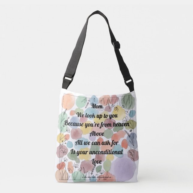 Sac Ajustable Poème pour Maman (Devant)