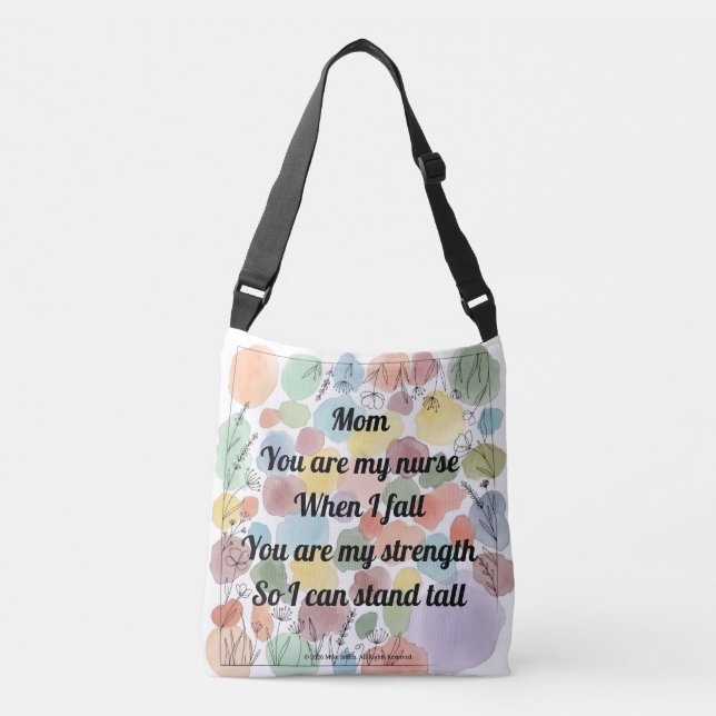 Sac Ajustable Poème pour Maman (Devant)