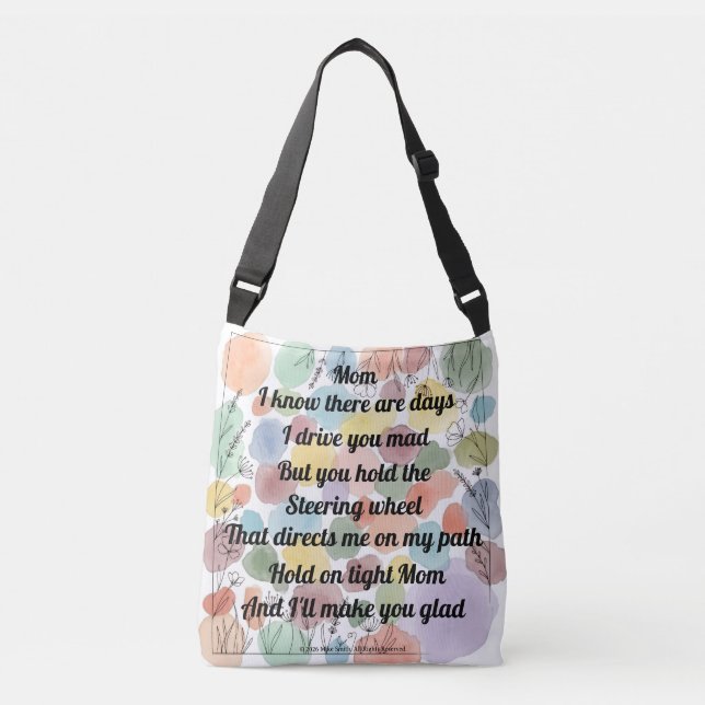 Sac Ajustable Poème pour Maman (Devant)