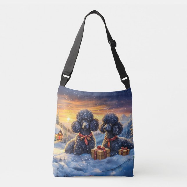Sac Ajustable Poodle B Design de vacances par Rich AMeN Gill (Devant)