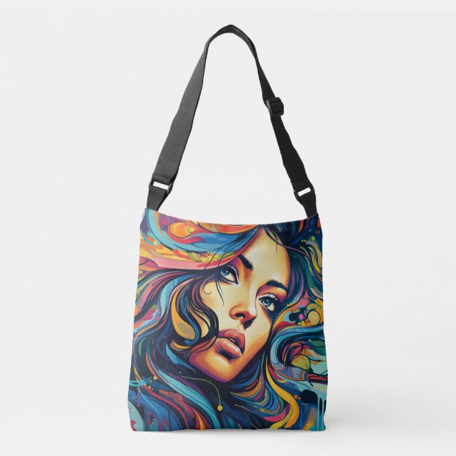 Sac Ajustable Pop Art femme (Devant)