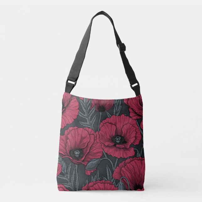 Sac Ajustable Poppies à Viva Magenta (Devant)