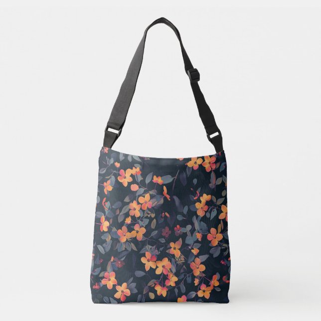 Sac Ajustable Poppies orange (Devant)