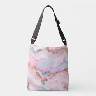 Sac Ajustable Porte rose clair Marbre Collection populaire