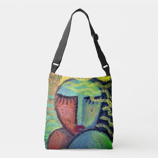 Sac Ajustable Portrait Abstrait original d'une femme (Devant)