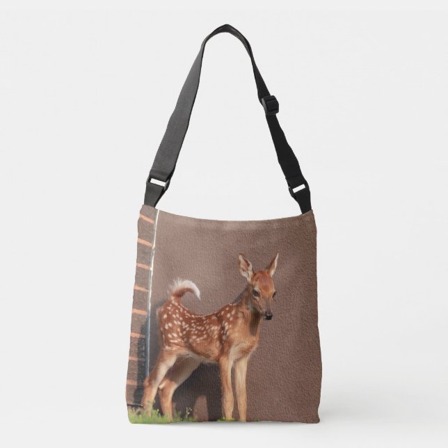 Sac Ajustable Portrait d'un faon (cerf de Virginie) (Devant)