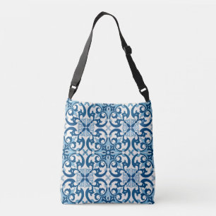 Sac Ajustable Portugais Azulejo Fleur De Lis Style Motif