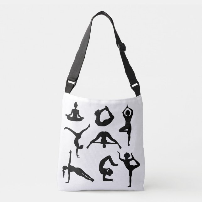 Sac Ajustable Positions Yoga Fourre-tout - Ajouter Un Nom (Devant)
