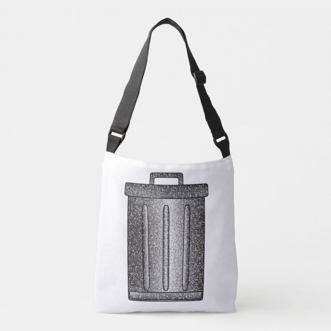 Sac Ajustable Poubelle à paillettes (Devant)