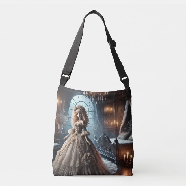 Sac Ajustable Poupée gothique victorienne - Enchantée sombre (Devant)