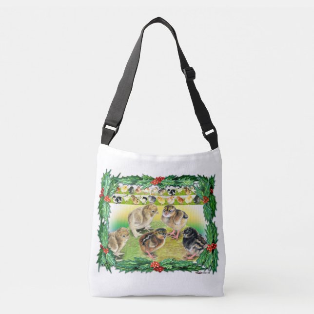 Sac Ajustable Poussins de Noël (Devant)