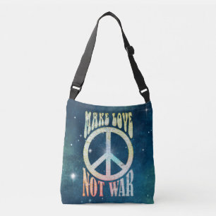 Sac Ajustable Pouvoir Fleur Paix - Faire L'Amour Pas La Guerre 1