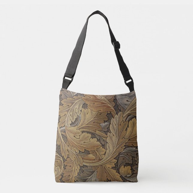 Sac Ajustable Pré-Raphaélite Acanthus Motif En Neutres (Devant)