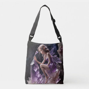Sac Ajustable Princesse Fée Fantastique Cristal d'Améthyste