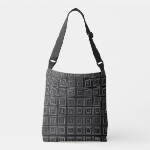 Sac Ajustable Prises carrés Noir Blanc