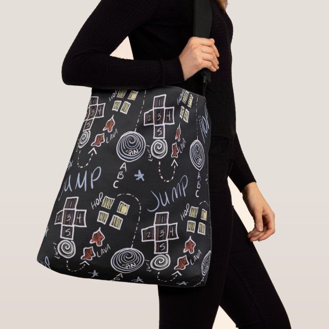 Sac Ajustable Professeur Enfants Amusant Récréation Tableau Noir (De près)