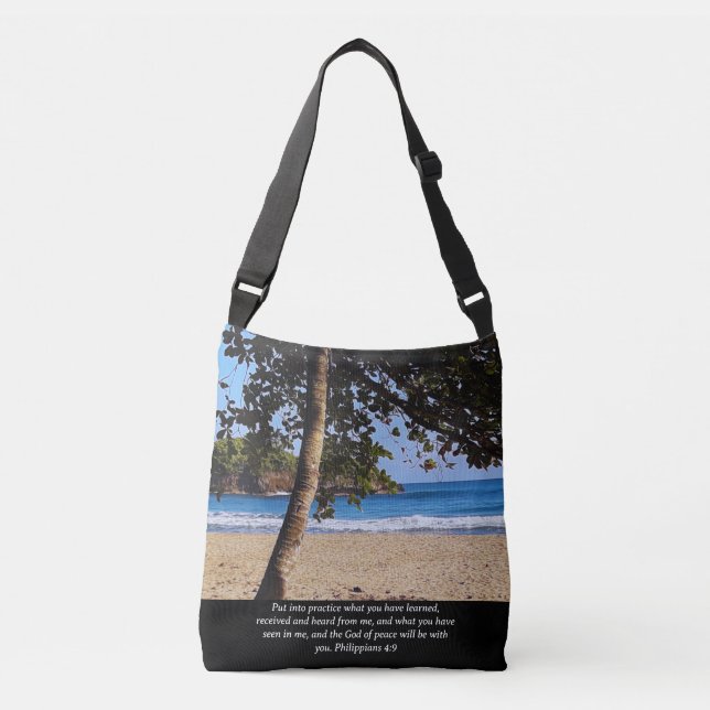 Sac Ajustable Psalm Philippians biblical quote (Devant)