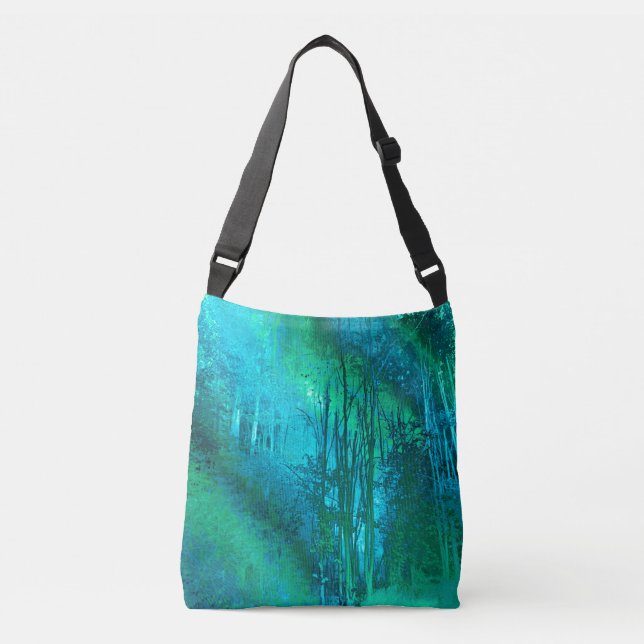 Sac Ajustable Psychedelic Forest (turquoise spring green) (Devant)