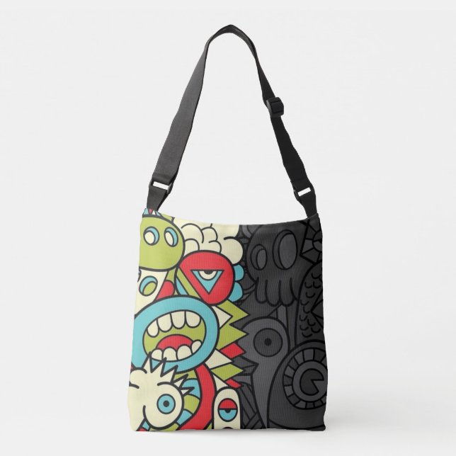 Sac Ajustable Psychedelic Patterns (Devant)