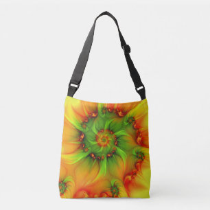 Sac Ajustable Psychédélique colorée moderne art Abstrait fractal