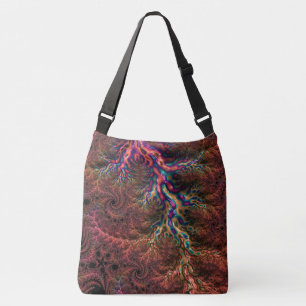 Sac Ajustable Psychedélique Groovy Tripant Funky Coloré Fractale