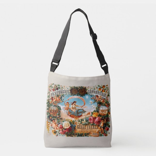 Sac Ajustable Publicité de parfum français de l'ère victorienne  (Devant)