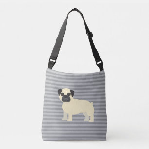 Sac Ajustable Pug Gris Ligné