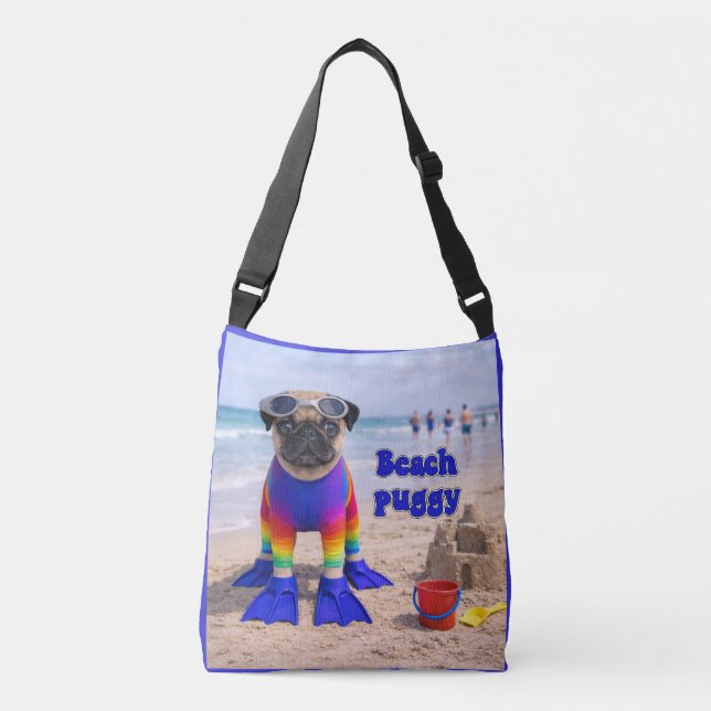 Sac Ajustable Puggy de la plage (Devant)