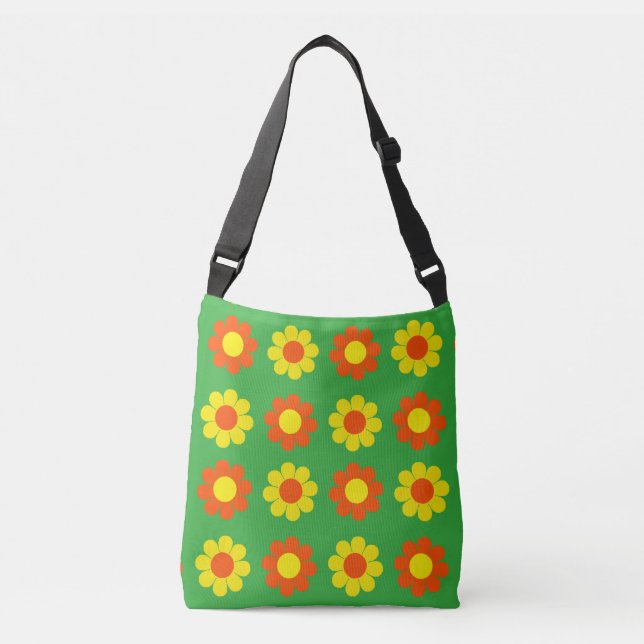 Sac Ajustable Puissance de fleurs personnalisable (Devant)