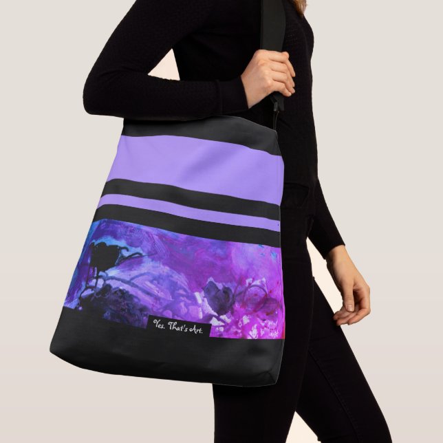 Sac Ajustable Purple & Field : (De près)