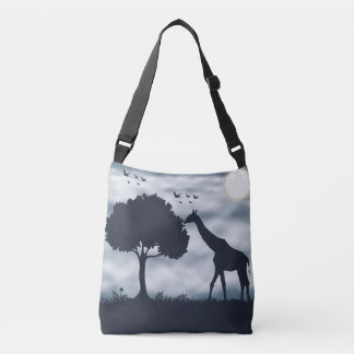 Sac Ajustable Quand la Lune murmure à la Giraffe