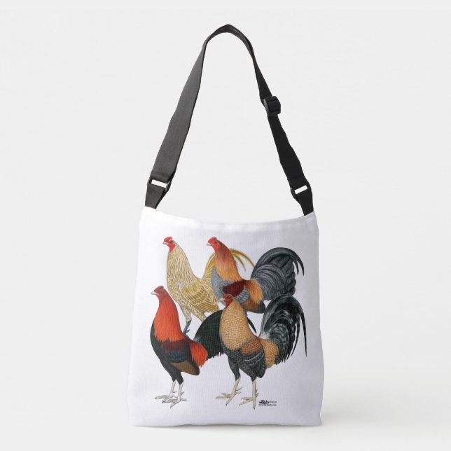Sac Ajustable Quatre Gamecocks (Devant)