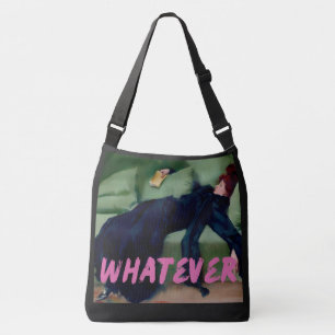 Sac Ajustable Quel que soit le Graffiti rose Altered Art, Fun Wo