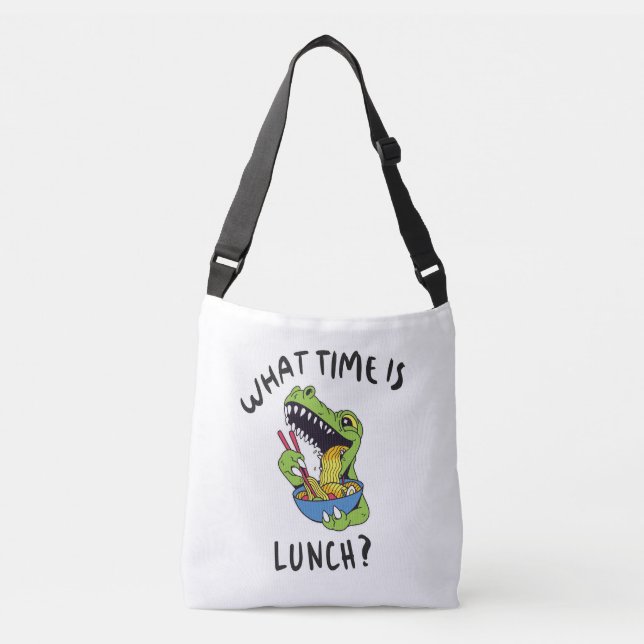 Sac Ajustable Quelle heure est le déjeuner (Devant)