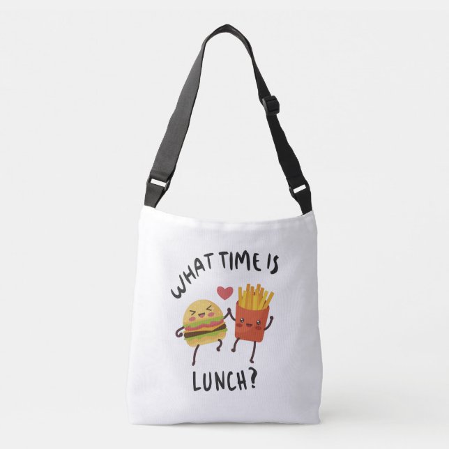 Sac Ajustable Quelle heure est le déjeuner (Devant)