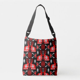 Sac Ajustable Rabbit Nordic Scandinavian Folk Art