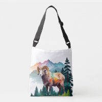 Ram Vector Art Animal Dans La Majestic Nature Sauv