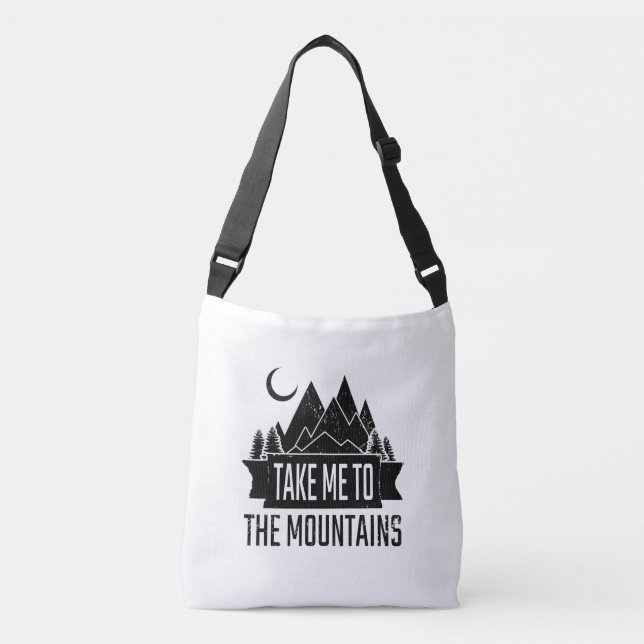Sac Ajustable Randonnée - Emmenez-Moi Dans Les Montagnes (Devant)