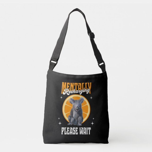 Sac Ajustable Recharge mental de koala introverti Conception d'h (Devant)