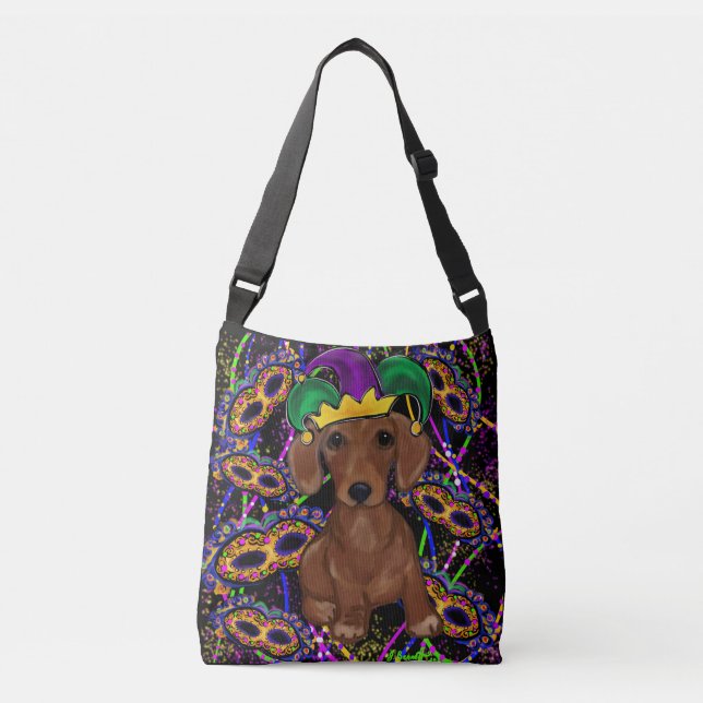 Sac Ajustable Red Dachshund (Devant)