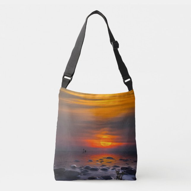 Sac Ajustable Réflexions sur le coucher du soleil dans une Fourr (Devant)