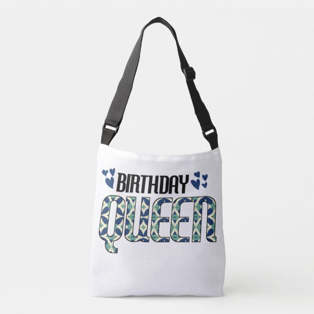 Sac Ajustable Reine d'anniversaire (Devant)