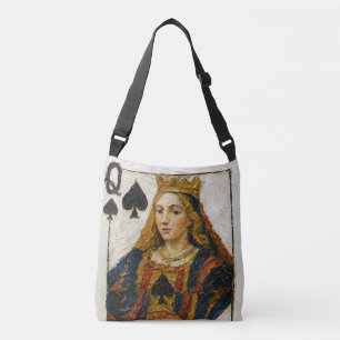 Sac Ajustable Reine de Pique Peinture à l'huile