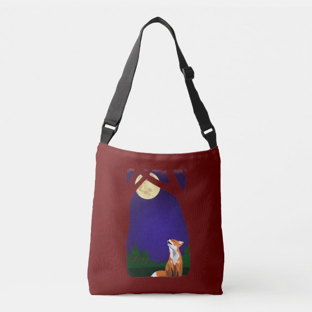 Sac Ajustable Renard de pleine lune (Devant)