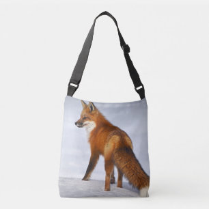Sac Ajustable Renard rouge en hiver