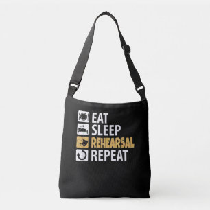 Sac Ajustable Répétition de la répétition du sommeil - Citations