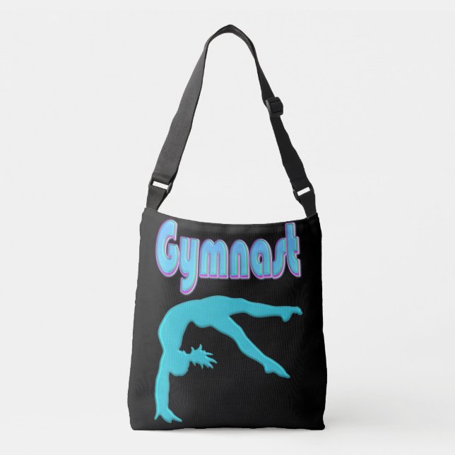Sac Ajustable Ressort de gymnastique Départ Turquoise (Devant)