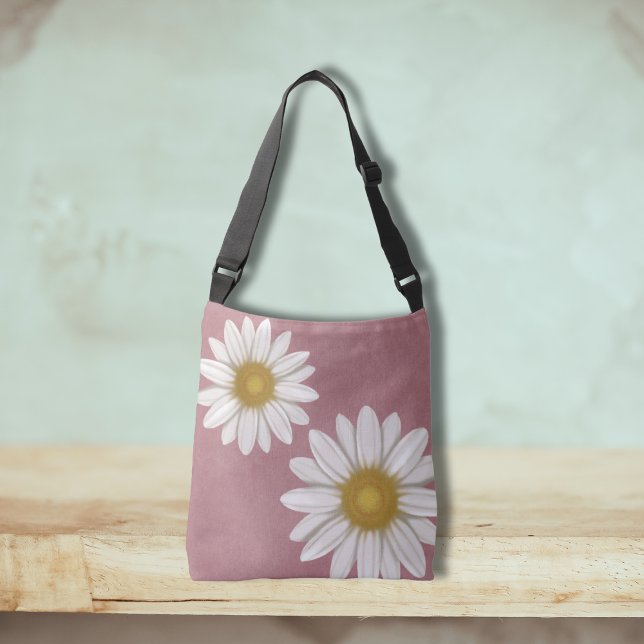 Sac Ajustable Ressort Rosy Rose Daisy Levé à la main (Créateur téléchargé)