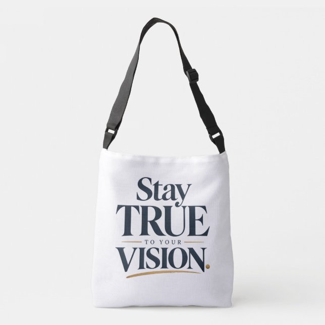 Sac Ajustable Restez Fidèle • À Votre Vision (Dos)